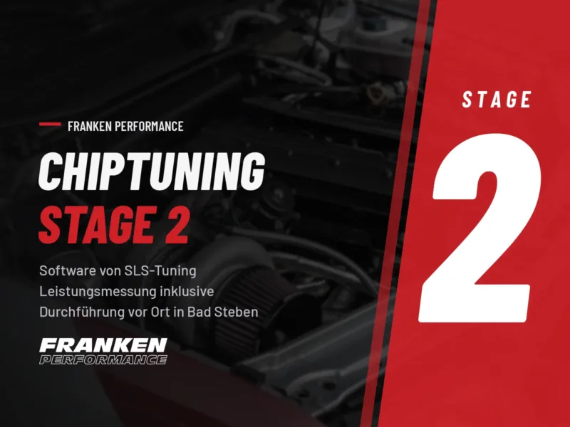Chiptuning Stage 2 von Franken Performance – Softwareoptimierung und Getriebeanpassung / DSG-Optimierung, Leistungsmessung inklusive, Durchführung vor Ort in Bad Steben